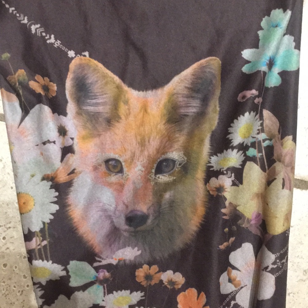 Teeki Floral Fox Leggings